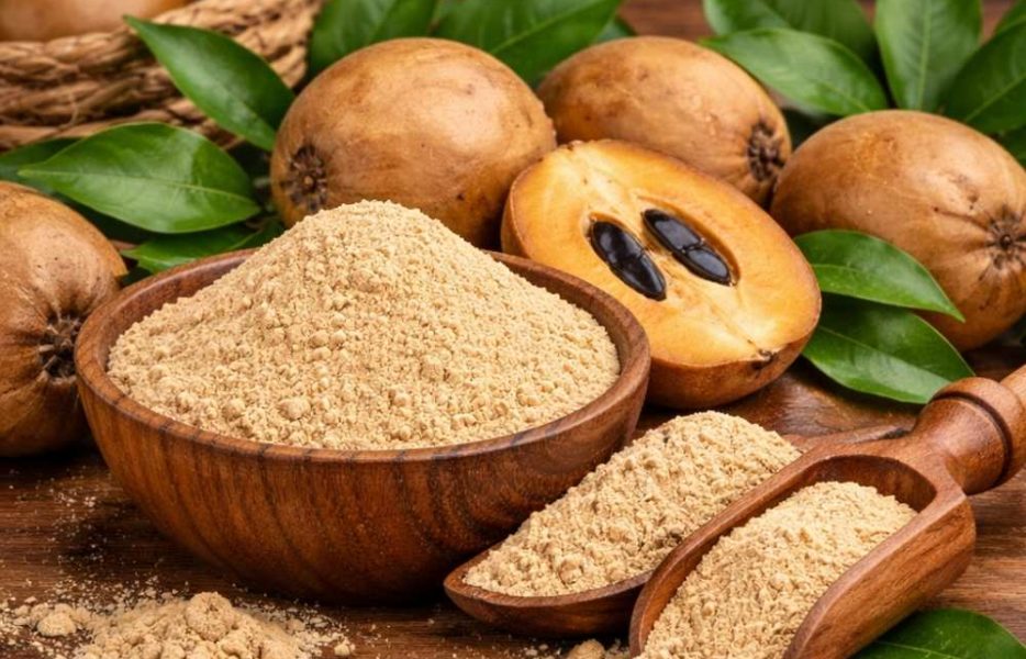 Premium-quality chikoo powder made from ripe sapota, offering natural sweetness, rich nutrients, and consistent quality for food and nutraceutical applications.