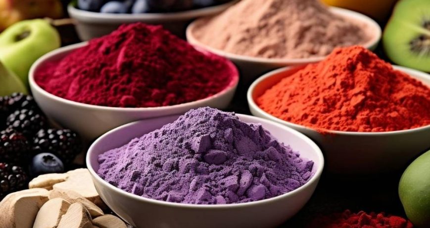 Premium fruit powders made from carefully selected fruits, offering natural flavor, rich nutrients, and consistent quality for food and nutraceutical applications.
