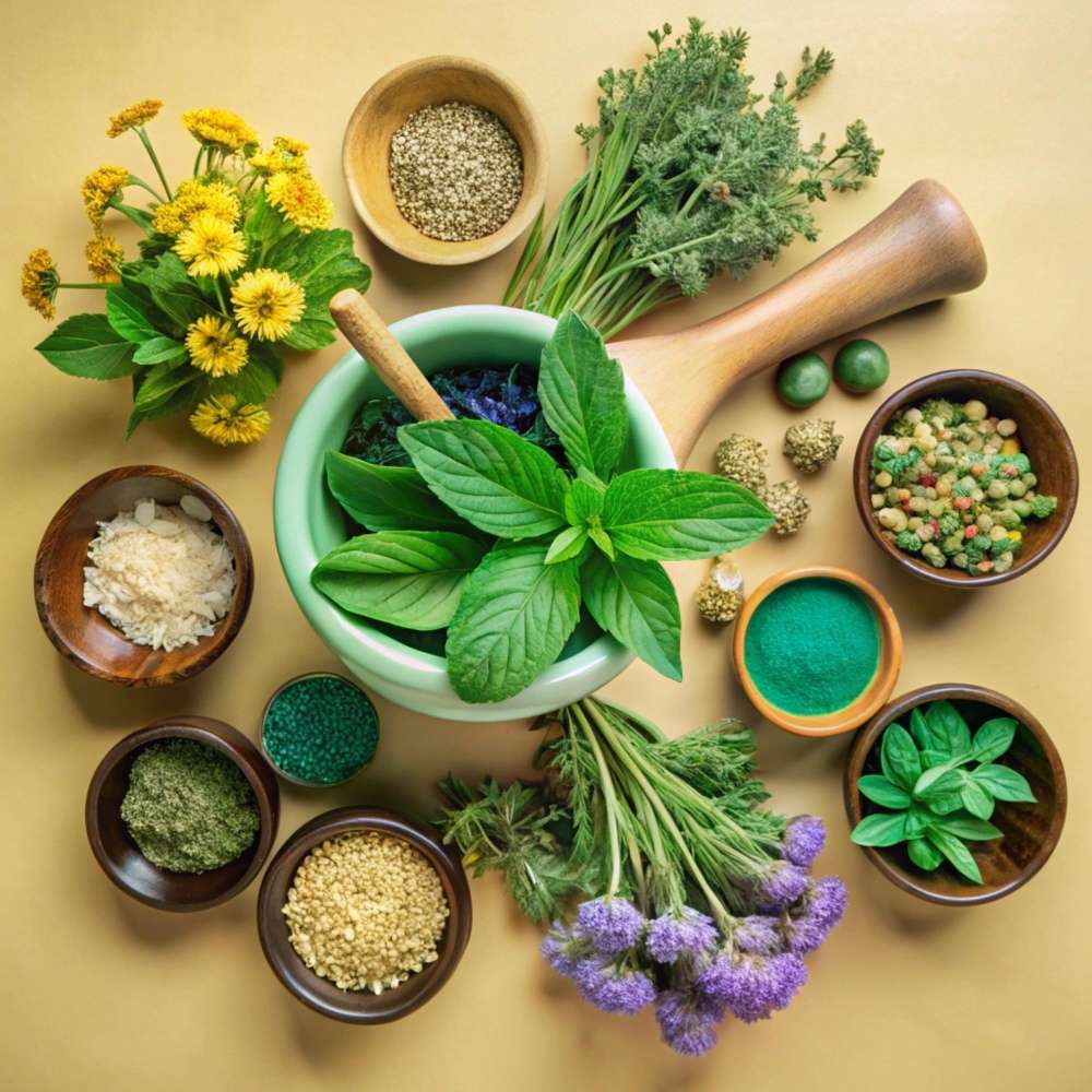 Premium herbal and Ayurvedic ingredients sourced from India, ensuring purity, natural potency, and consistency for global industries.