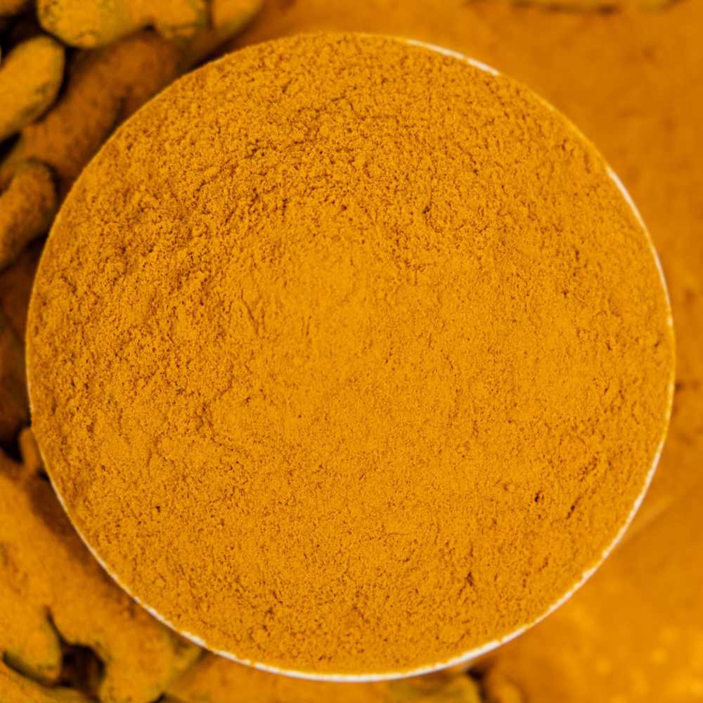 High-quality turmeric powder sourced from India, known for its rich color, strong aroma, and natural purity for food and wellness applications.